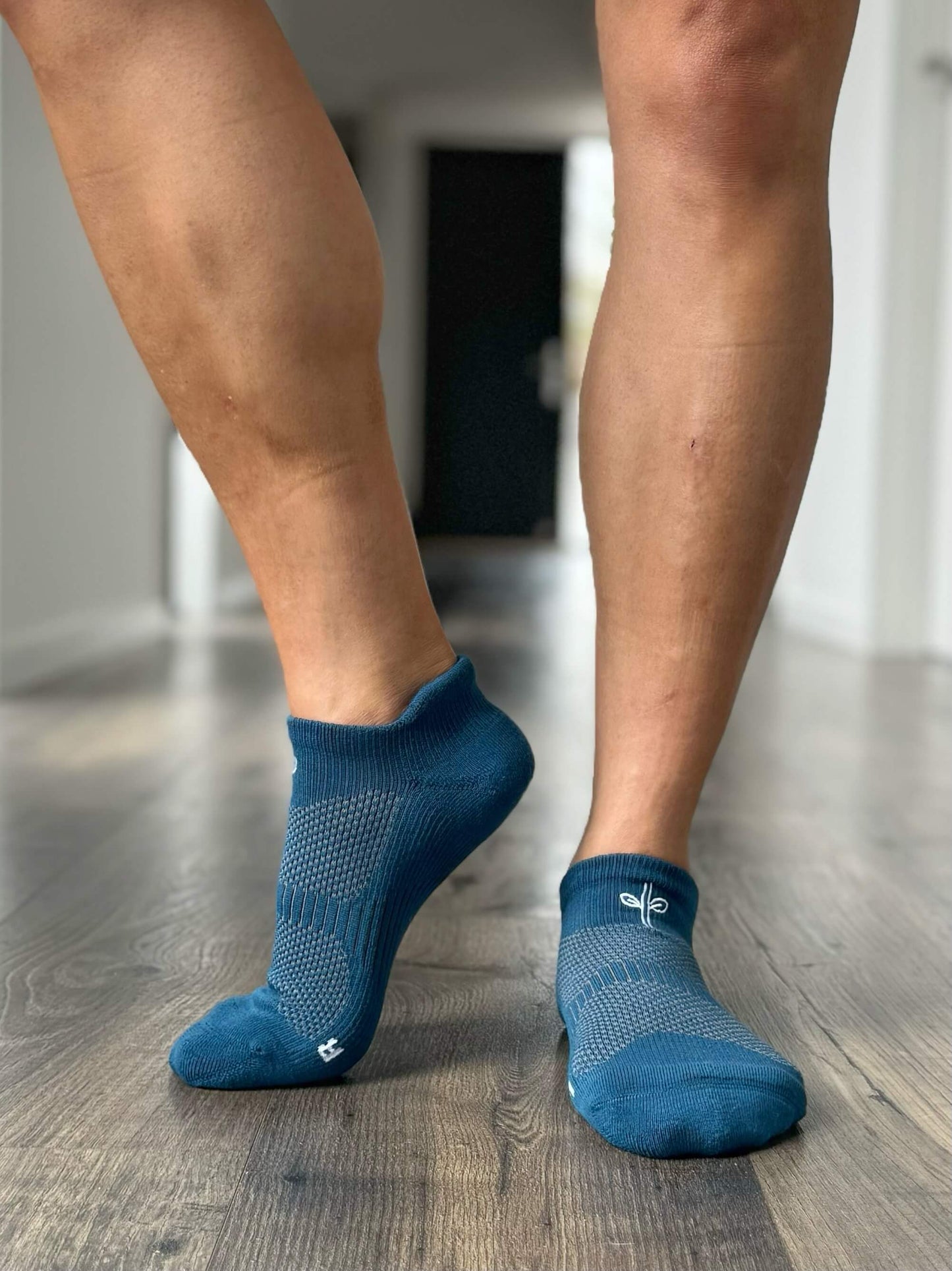 Organic Cotton Ankle Sock - Cobalt - Do Better Colab
