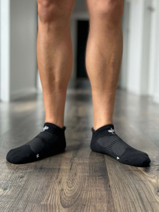 Organic Cotton Ankle Sock - Ebony - Do Better Colab