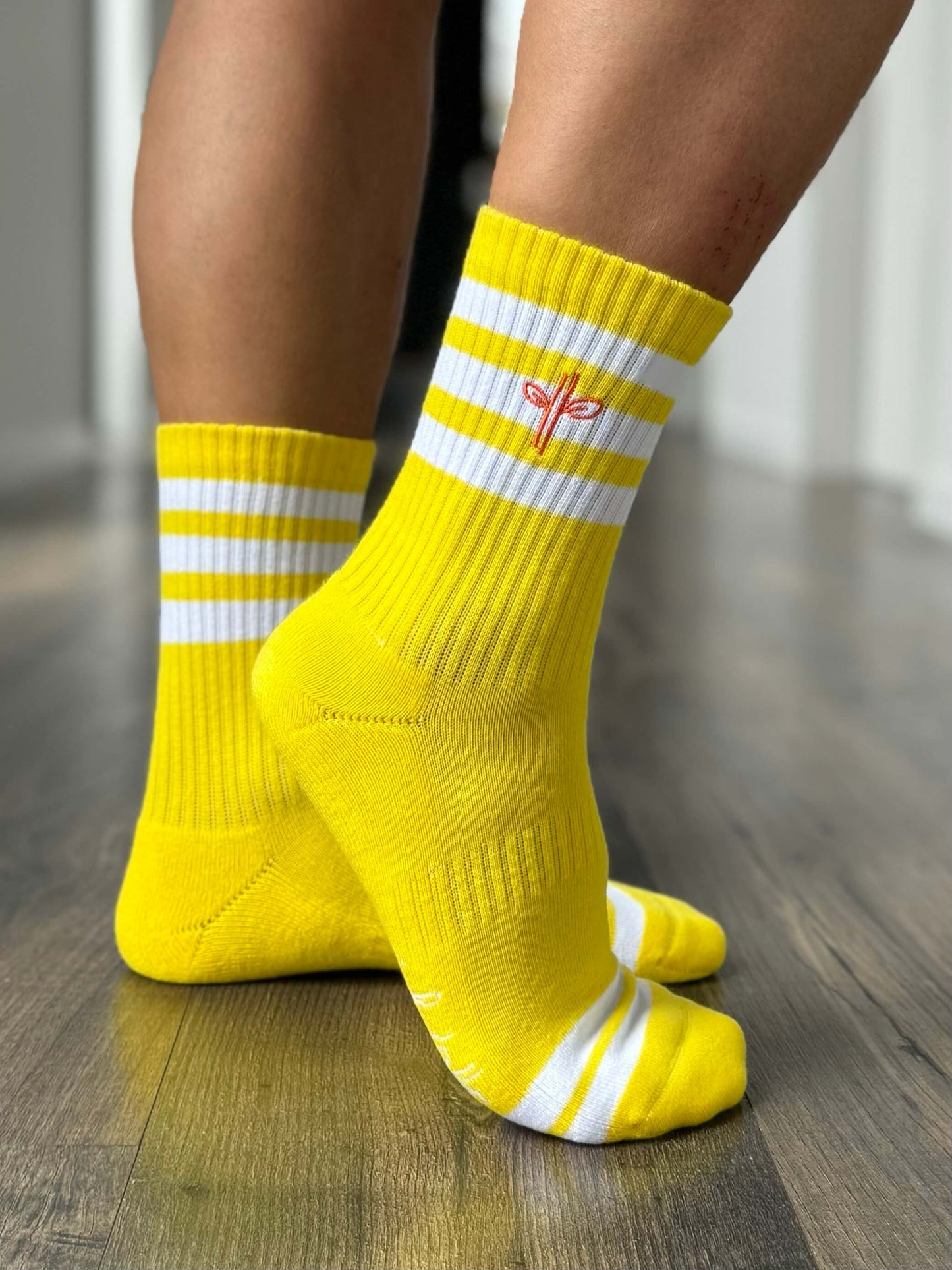 Organic Cotton Lite Crew Sock - Sunrise Session - Do Better Colab
