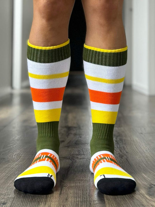 Organic Cotton Ski Sock - Happy Dance - Do Better Colab