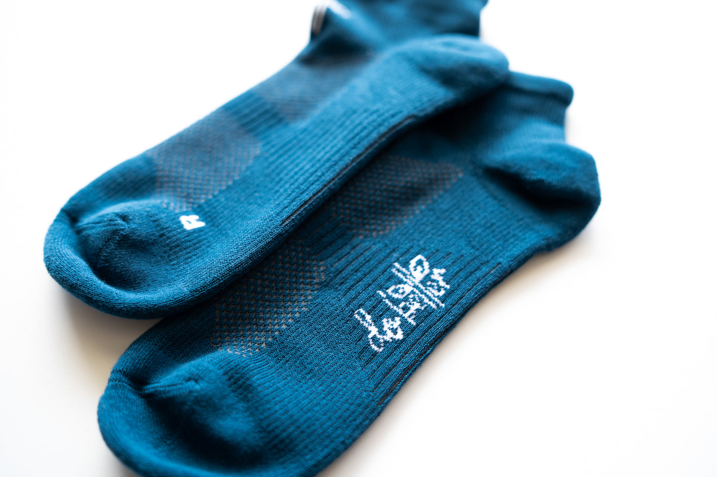Organic Cotton Ankle Sock - Cobalt - Do Better Colab
