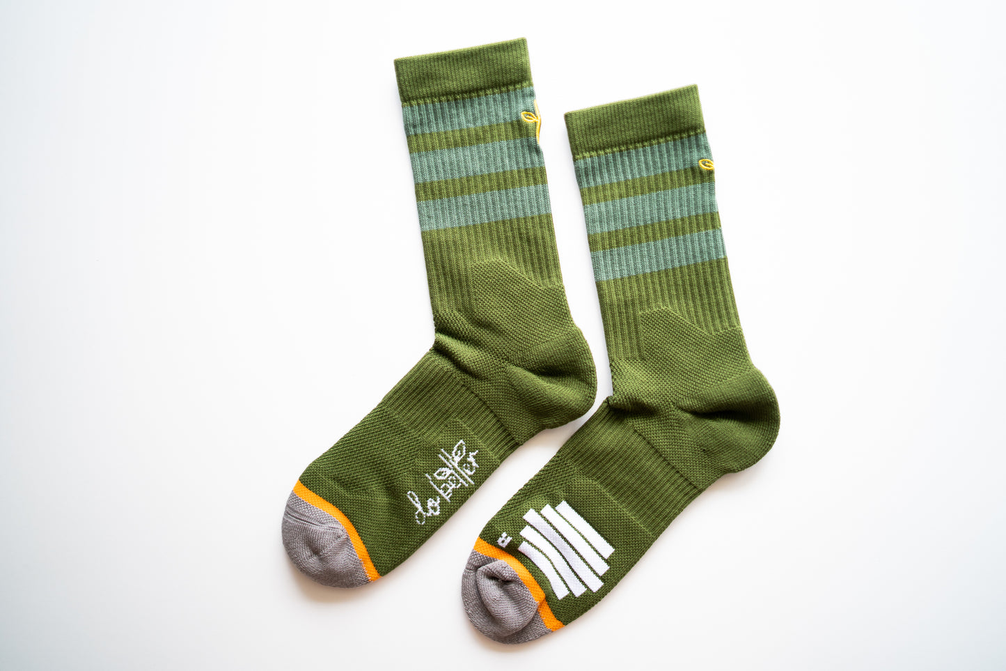 Organic Cotton Luxe Crew Sock - Forest - Do Better Colab