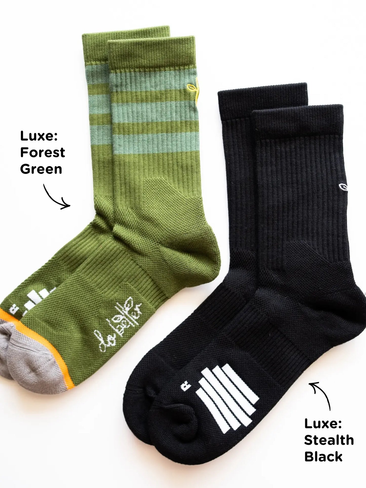Organic Cotton Crew Socks Winter Bundle: 5 Pack