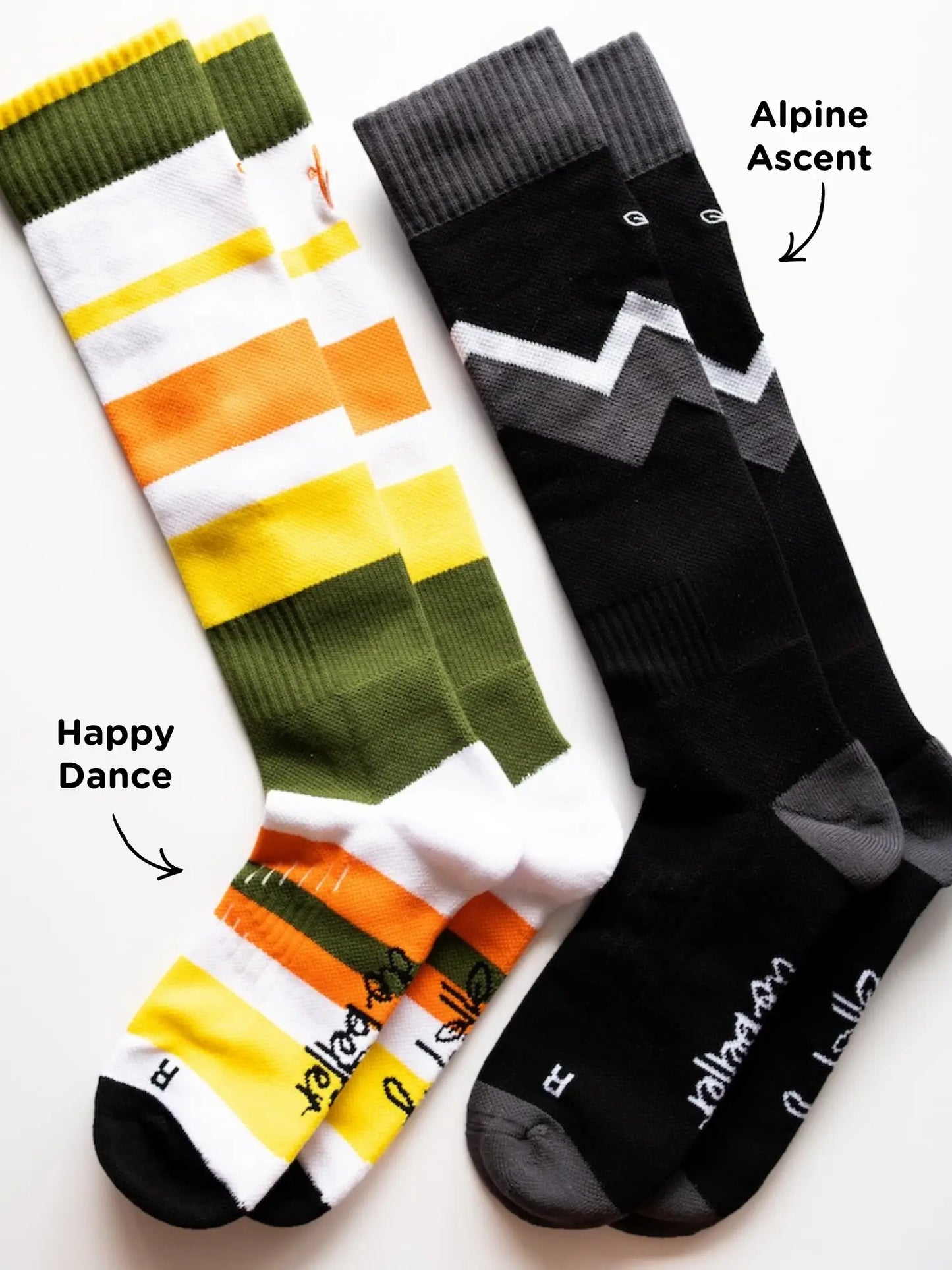 Organic Cotton Ski + Crew Socks Winter Bundle: 5 Pack